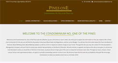 Desktop Screenshot of pines1.com